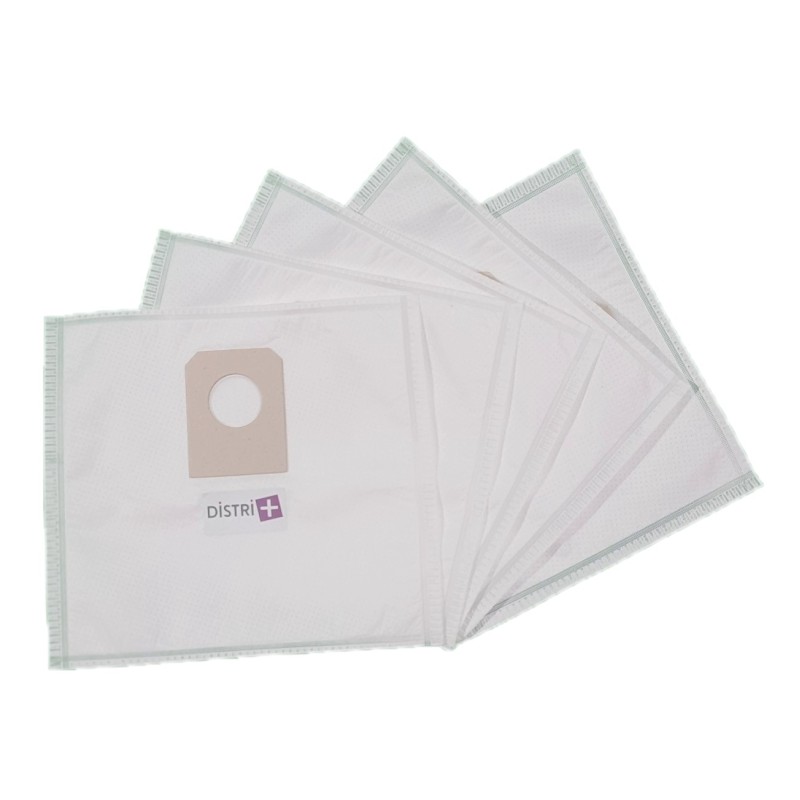 Vacuum cleaner bag compatible with Excelsior XT10, XT15, XT20 - Paris-Rhone Aerospire - Tornado A41, A81 .. - The pocket of 5 microfiber bags