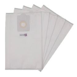 Vacuum cleaner bag compatible with Fakir GS1600, GS1700, S10, S12 - Prodim 913 - Ghilbi - Todemins ... - The 5 microfiber bags pocket