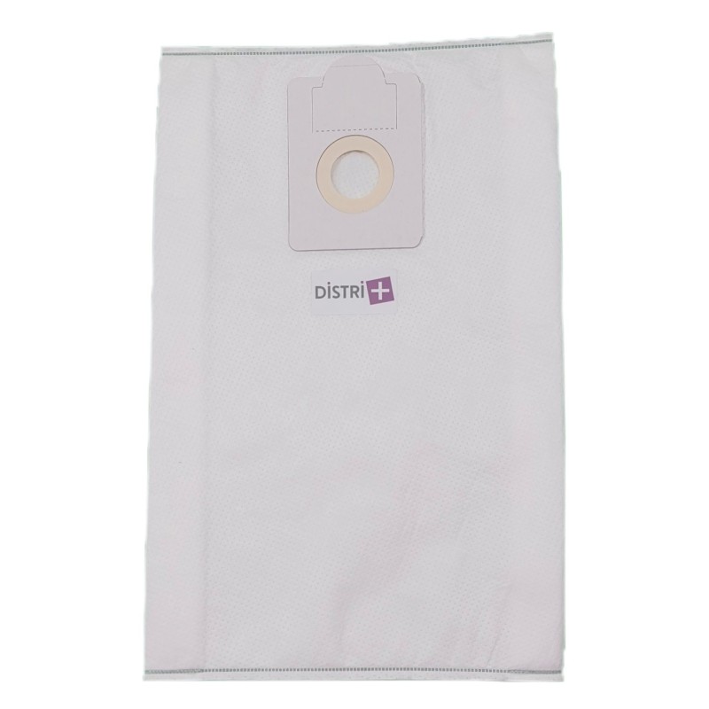 Sac aspirateur compatible avec FAKIR GS1600, GS1700, S10, S12 - PRODIM 913 - GHILBI - TODEMINS... - La pochette de 5 sacs microfibre