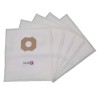 Vacuum cleaner bag compatible with Hitachi 60FX, CV150P, CV160, CV170P, CV180, CV180C, CV3100, CV3200 ... - The 5 microfiber bag pocket