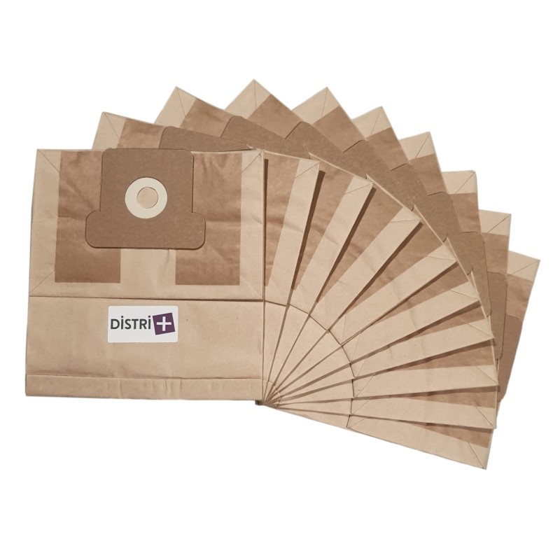 Vacuum cleaner bag compatible with Hoover Aquatronic, C2564 Dorsal, Compact - Home Jet- Codiac- Electrolux ... - The pouch of 10 paper bags