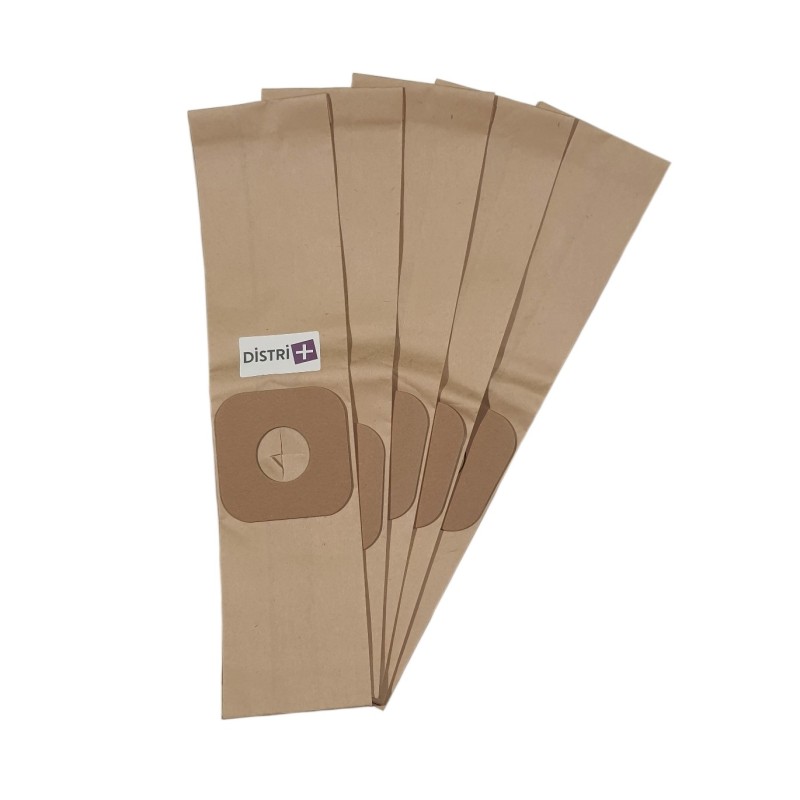 Bolsa de aspiradora compatible con Hoover: 1116 a 1146 convertible, convertible (serie), H14, ... - La bolsa de 5 bolsas de papel