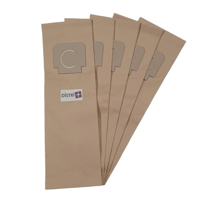 Hoover 1402, C1314, H18, H4, Junior de lujo, Senior, Turbower, Turbomaster ... - 5 bolsas de papel