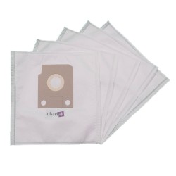 Vacuum cleaner bag compatible with Hoover 300 audio, 500 audio, 1600 audio booster plus, alpina, amigo ... - 5 microfiber bag pocket
