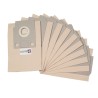 Hoover 300 Audio Vacuum Bag, 500 Audio, 1600 Audio Booster Plus, Alpina, Amigo - Eupa ... - 10 bolsas de papel