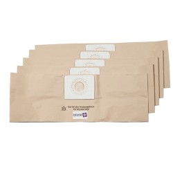 Vacuum cleaner bag compatible with Hoover S4434, S4436 - Karcher 6.907-469.0, 69074690, NT20 / 1 AP - The cover of 5 paper bags