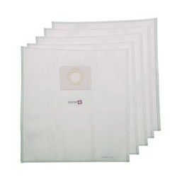 Vacuum cleaner bag compatible with Karcher NT20 / 1 AP, 69074690 - Bosch Gas 15, Gas20 - Flex VC21 LMC ... - The 5 microfiber bag pocket