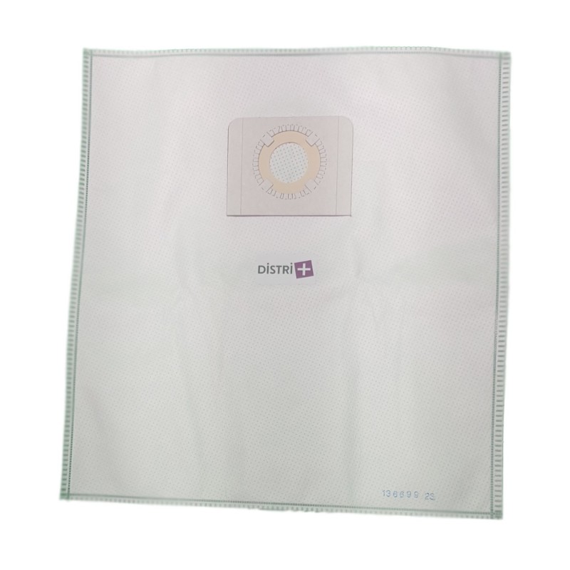 Vacuum cleaner bag compatible with Karcher NT20 / 1 AP, 69074690 - Bosch Gas 15, Gas20 - Flex VC21 LMC ... - The 5 microfiber bag pocket