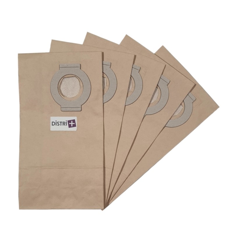 Sac aspirateur compatible avec HOOVER 4466, 4472, 4488, AQUAJET, AQUAJET5000, AQUAMASTER, C2344, H15, H16... - Pochette de 5 sacs papier