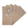Sac aspirateur compatible avec HOOVER 4466, 4472, 4488, AQUAJET, AQUAJET5000, AQUAMASTER, C2344, H15, H16... - Pochette de 5 sacs papier