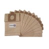 Vacuum cleaner bag compatible with Moulinex: 375, 388, 403, 503, 697 - Indesit / Kalorik: NT10 - Menalux B14 - The pouch of 10 paper bags