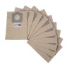 Vacuum cleaner bag compatible with Moulinex B46, B47, B48, B49, Compact 206 to 214 ... - KRUPS 910, 912, 943 - The pouch of 10 paper bags