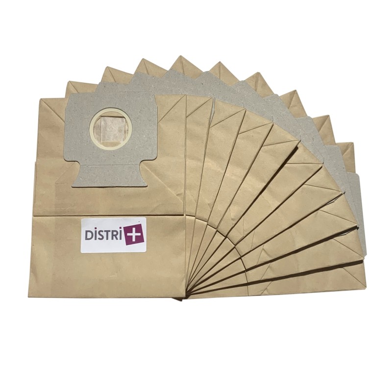 Staubsauger-Tasche mit Miele kompatibel, S125, S126, S127, S128, S129, S130, S131, S132, S133 bis S139 ... - Der Beutel von 10 Papiertüten