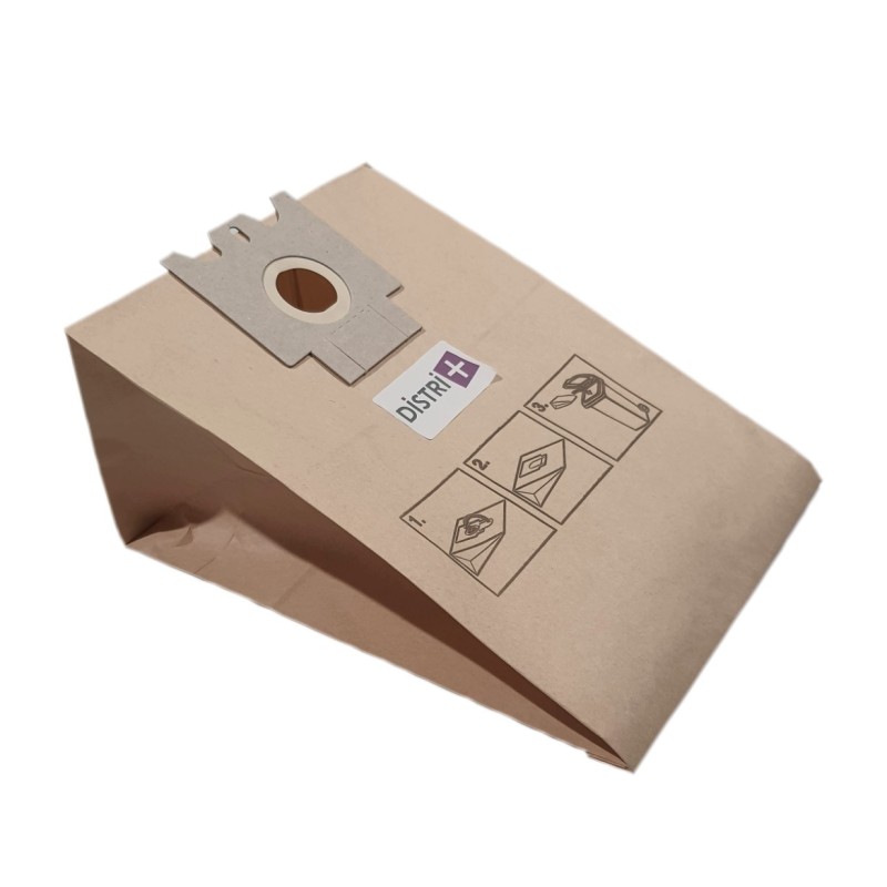 Miele Gn, S227i, S240i, bolsa de aspiradora S269I a S284i ...- Hoover Athos, Discovery, Octopus - 5 bolsas de papel