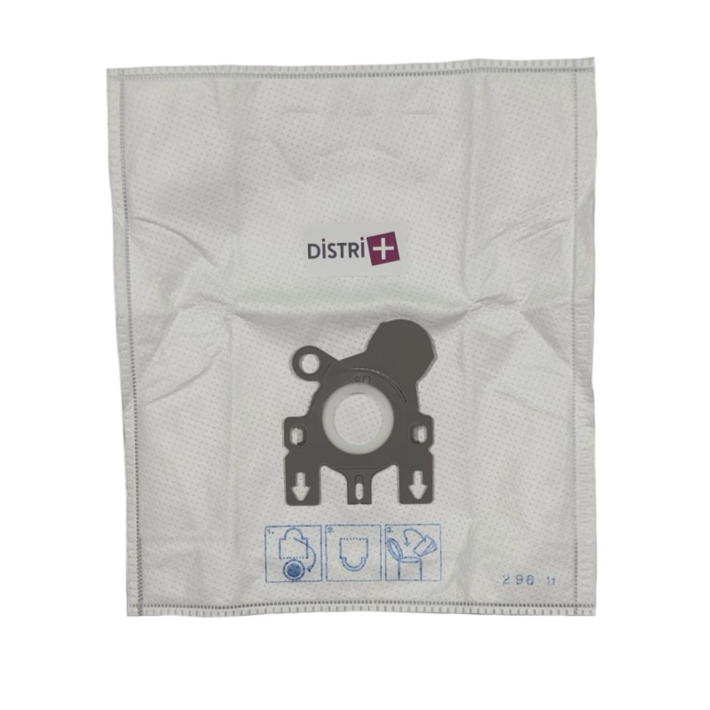 Vacuum cleaner bag compatible with Miele GN, S227i to S240i, S269I to S284i ...- Compatible with Hoover Discovery, Octopus - The 5 microfiber bag pocket