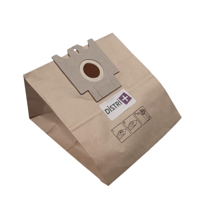 Miele FJM, bolsa de aspiradora S241I, C3 completa C3 - Hoover Arianne, Freemotion, H30 ... - 5 bolsas de papel