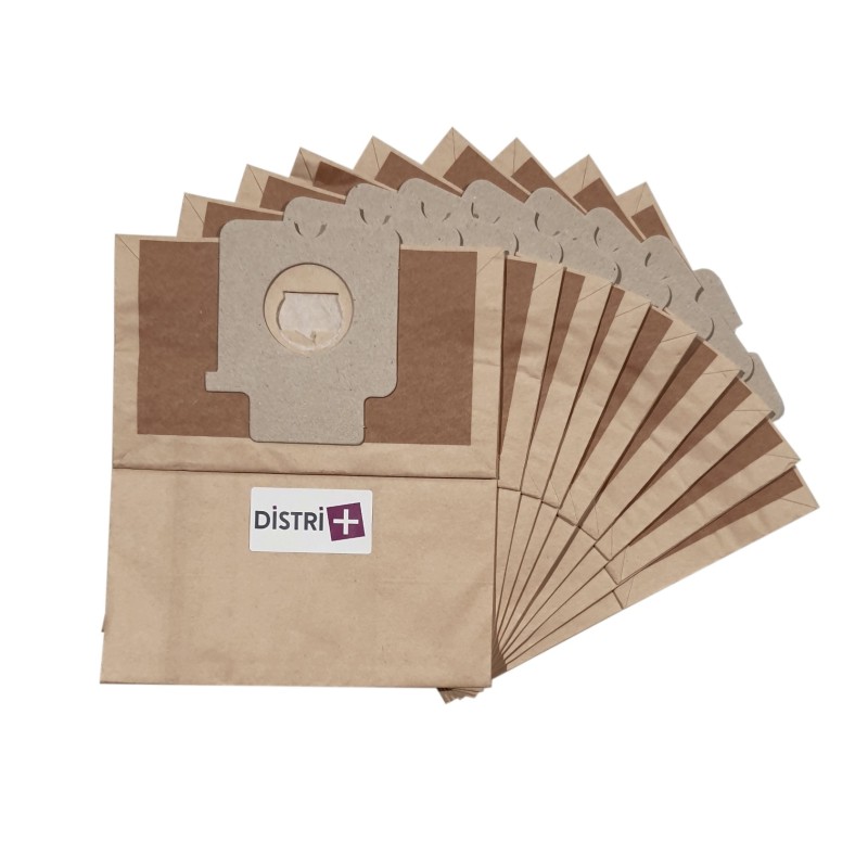 Vacuum cleaner bag compatible with Panasonic MC7000, MC7110 at MC7140, MCE80 at MCE94, C2, C7, C20E - Samsung ... -The cover of 10 paper bags