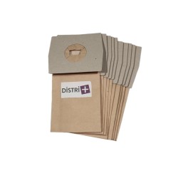 Sac aspirateur compatible avec PHILIPS LONDON, HR6985, HR6970 - ROWENTA RH670, RH680 - CURTISS - FAKIR... - La pochette de 10 sacs papier