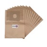 Vacuiler bag compatible with Siemens VS82, VS89, VS900 - Bosch BS80 to BS88, BS8500- Azuka 89elec, ARS .. - The pouch of 10 paper bags