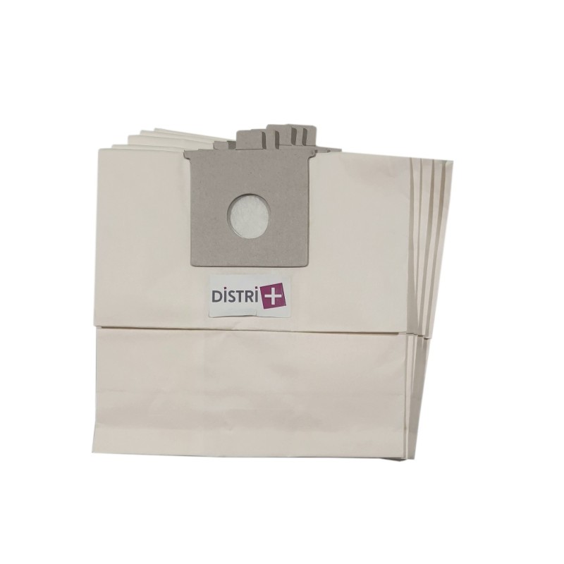 Bolck y Decker VB35 VB35 Bolsa de vacío - ElectriaVox / Elin 1020, Elexa Star 81 - FAM SX01, SX07 ... - 5 bolsas de papel