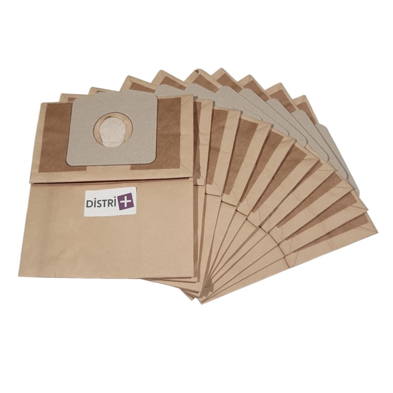 Vacuum cleaner bag compatible with Electrolux Z3105, Z3115, Z3106, Z4105 at Z4116 - Tornado Tool100 to TO3199 ... - The 10 paper bag pocket