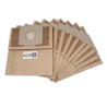 Vacuum cleaner bag compatible with Electrolux Z3105, Z3115, Z3106, Z4105 at Z4116 - Tornado Tool100 to TO3199 ... - The 10 paper bag pocket