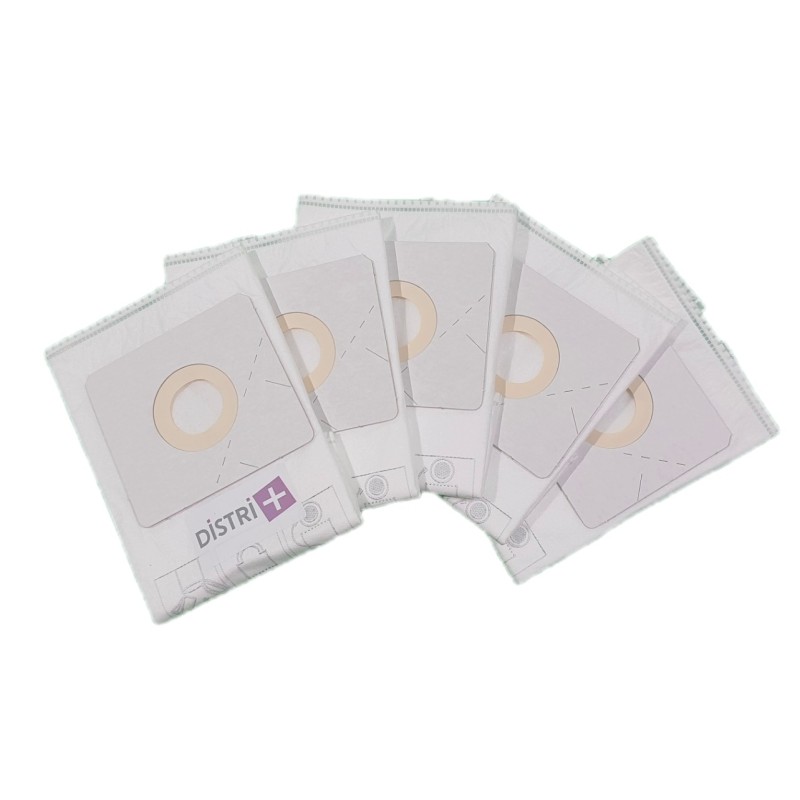 Compatible vacuum cleaner bag with Electrolux Z3105, Z3115, Z3106, Z4105 to Z4116 - Tornado Tornado to3100 to TO3199 ... - 5 microfiber bags pocket