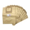 Bolsa de aspiradora Moulinex Supertrio, L29 / 31, Powerjet, BN4, BN5 - Curtrit AP 7 (versión 1) - La bolsa de 10 bolsas de papel