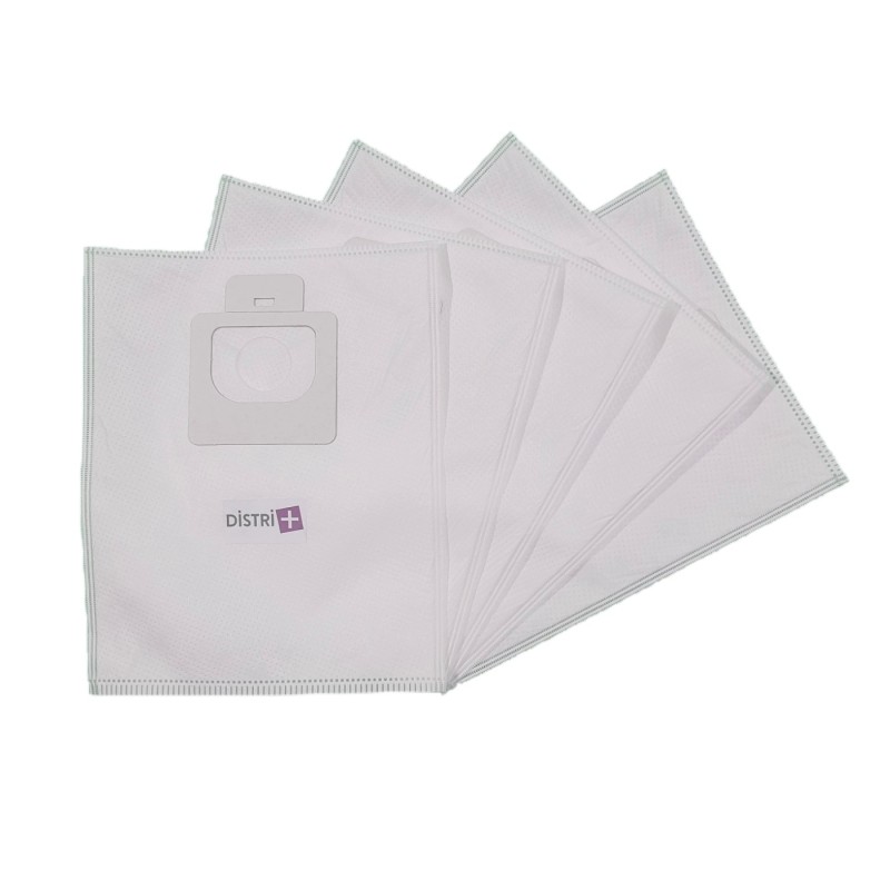 Vacuum cleaner bag compatible with Supertrio, L29 / 31, PowerJet, BN4, BN5 Curtiss AP 7 (Version 1) - 5 microfiber bag pocket