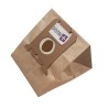 Sac aspirateur compatible avec Philips S-Bag - Electrolux Sbag, Excellio - AEG Tornado Airmax, Bolido... - La pochette de 5 sacs papier