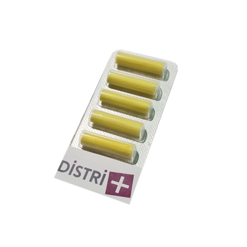 Barras aromáticas de fragancia de limón (amarillo) - ampolla de 5 palos