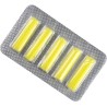 Baguettes aromatiques parfum  Citron  (jaune) - Carton de 10 blisters de 5 sticks