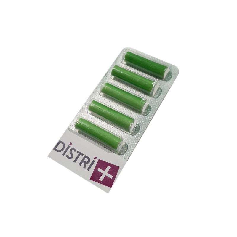 Aromatic chopsticks Flower fragrance (green) - Blister of 5 sticks