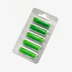 Baguettes aromatiques parfum  Fleur  (vert) - Blister de 5 sticks