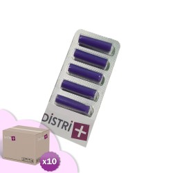 Lavendel-Duft-aromatische Essstäbchen (lila) - Karton von 10 Sticks Blasen
