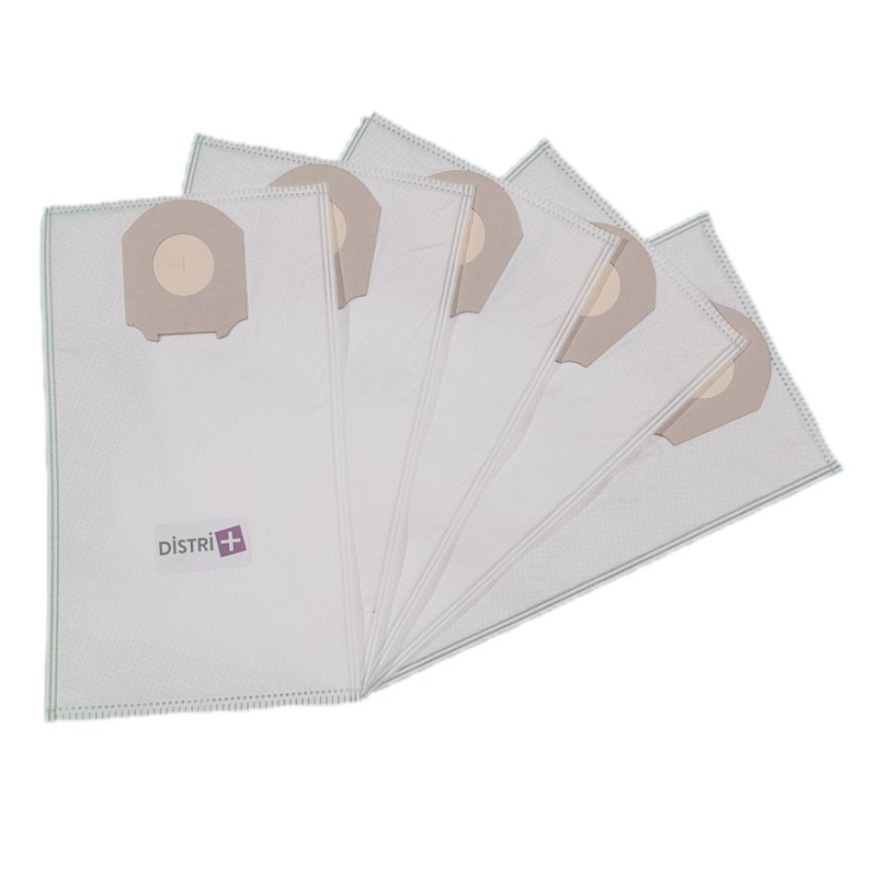 Bolsa de aspiradora compatible con Rowenta ZR68.0, ZR500, COLF, RH500 a RH700E.- Cubierta de 5 bolsas de microfibra ...