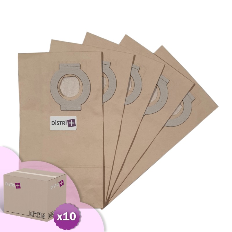 Sac aspirateur compatible avec AEG GR5 - ELECTROLUX Z7320 à Z7399 - PROGRESS  DIAMANT M300 à M399... - Carton de 10 pochettes de 10 sacs papier