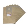 Vacuiler bag compatible with Moulinex - Calor - Balloon - Rowenta Z455, Artec, Spongo, Tonixo, RS700 to RS799 ... - The pouch of 10 paper bags