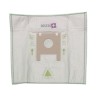Compatible vacuum cleaner bag with Moulinex Calor Balloon - Rowenta Z455, Artec, Spongo, Tonixo, RS700 to RS799 ... - The 5 microfibre bags pocket