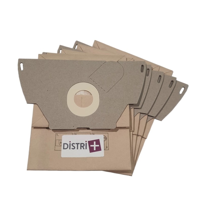 Compatible vacuum cleaner bag with Electrolux Mondo, outline, E42, E46, E49 - Tornado Elyps, Globe Trotter ... - The pouch of 5 paper bags