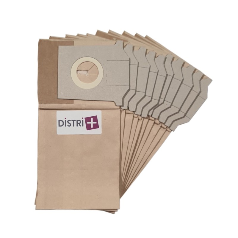 Sac aspirateur compatible avec BOSCH 460761, BHS21, BHS4000 à BHS4999, BHZ4AF1, FLEXA, TYP S... - La pochette de 10 sacs papier