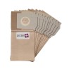 Sac aspirateur compatible avec BOSCH 460761, BHS21, BHS4000 à BHS4999, BHZ4AF1, FLEXA, TYP S... - La pochette de 10 sacs papier