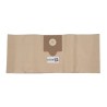Vacuum cleaner bag compatible with Karcher K1000, 1000, 5200, T171, T191, Winner Vac 1000, 1200, 69042160, 69042180, 69042390. etc. - Pouch of 5 paper bags