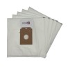 Vacuum cleaner bag compatible with Bosch / Siemens Typ K, arrived, Big Bag, Smily, Super SX, Mini Mousy ... The 5 microfiber bag pocket