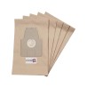 Vacuum cleaner bag compatible with Bosch / Siemens Typ M, Typ P, Ergomax, Ergomaxx, BSG8 .., VS08 .., 461750 ... - The pouch of 5 paper bags