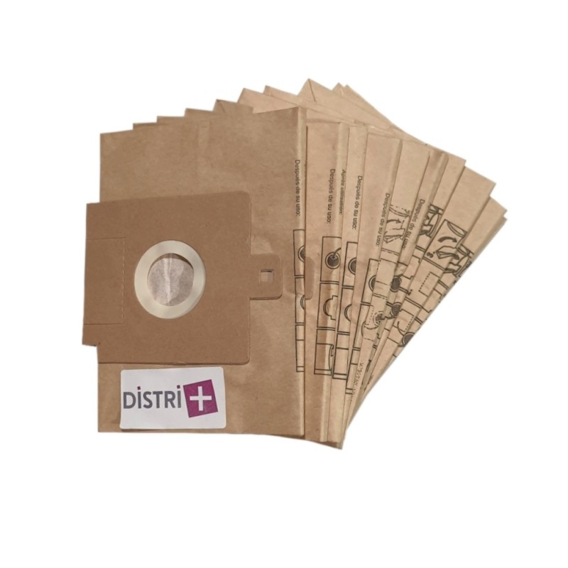 Bolsa de aspiradora AEG GR51, Smart 460, Smart 485 - Electrolux PowerLite Z3300 en Z3399 ... - La bolsa de bolsas de papel 10