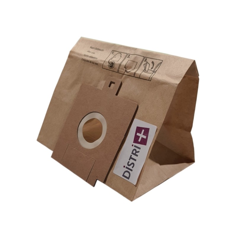 Sac aspirateur compatible avec AEG GR51, SMART 460, SMART 485 - ELECTROLUX POWERLITE Z3300 à Z3399... - La pochette de 10 sacs papier
