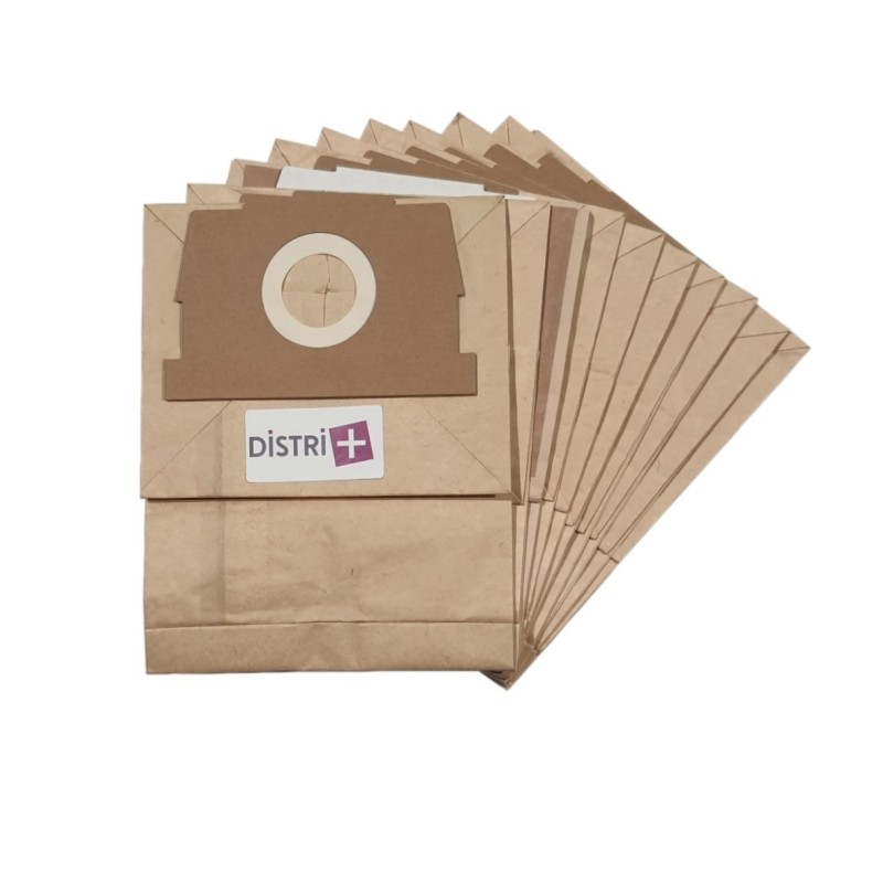 Staubsauger-Tasche Rowenta ARTEC 2, Stille Kraft und X-Trit Power (alte Versionen) ... - Der Beutel von 10 Papiertüten