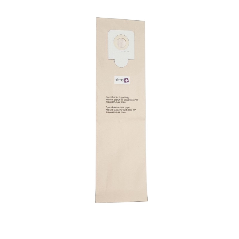 Vacuum cleaner bag compatible with Karcher: NT45 / 1, NT48 / 1, NT55 / 1, NT561, NT611, NT65 / 2 - Hilti VC20, VC40. - Pouch of 5 paper bags