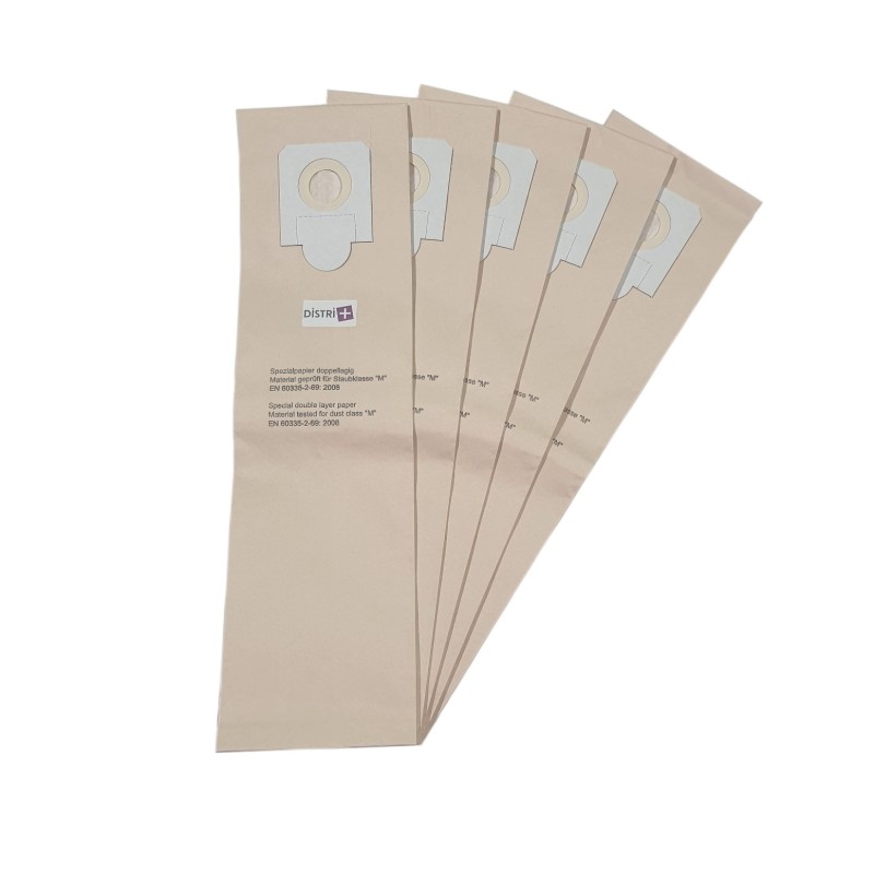 Bolsa de aspiradora Karcher: NT45 / 1, NT48 / 1, NT55 / 1, NT561, NT611, NT65 / 2 - Hilti VC20, VC40. - Bolsa de 5 bolsas de papel